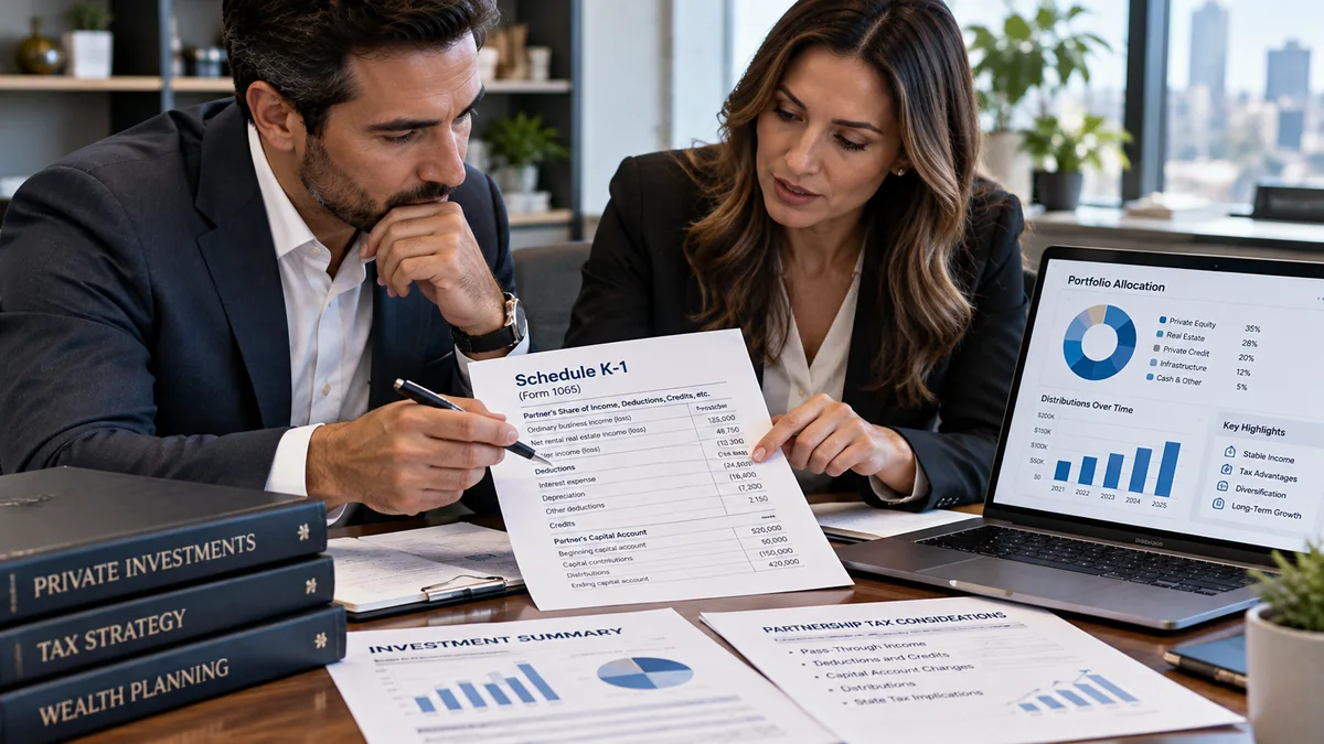 Schedule K-1 for Private Fund Investors: What It Means and How to Prepare for Tax Season